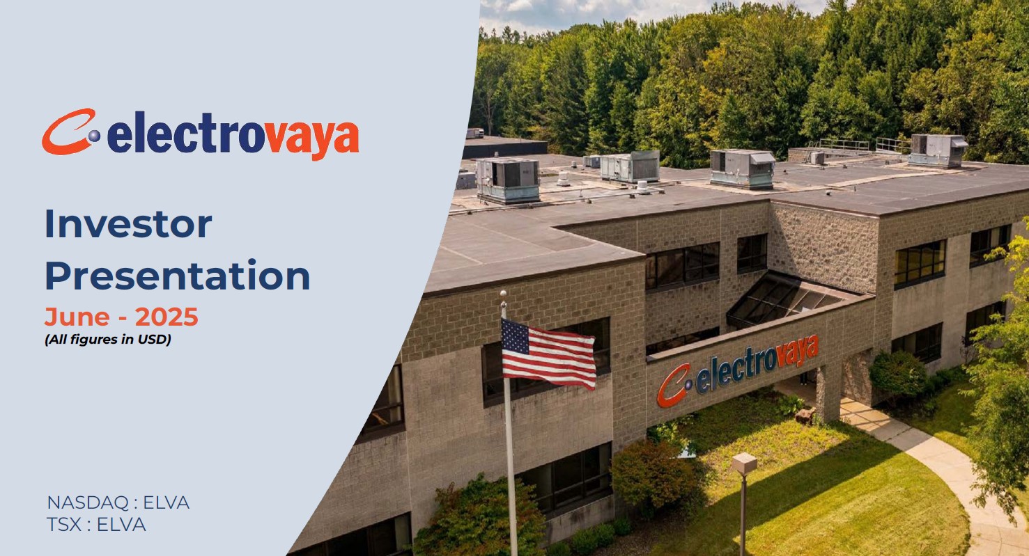 Investor Presentation Webcast (June 3, 2025)